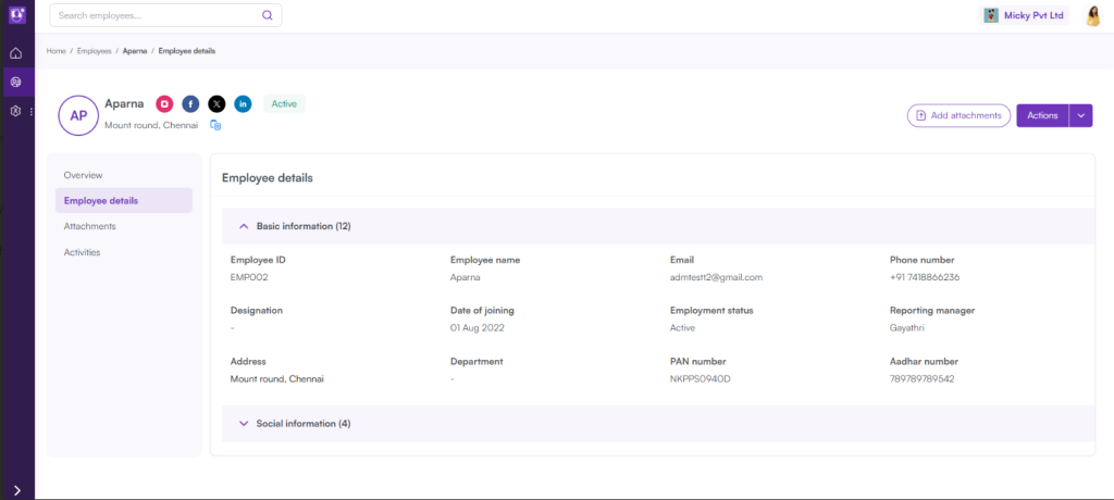Lystproof: Each record's verification state
