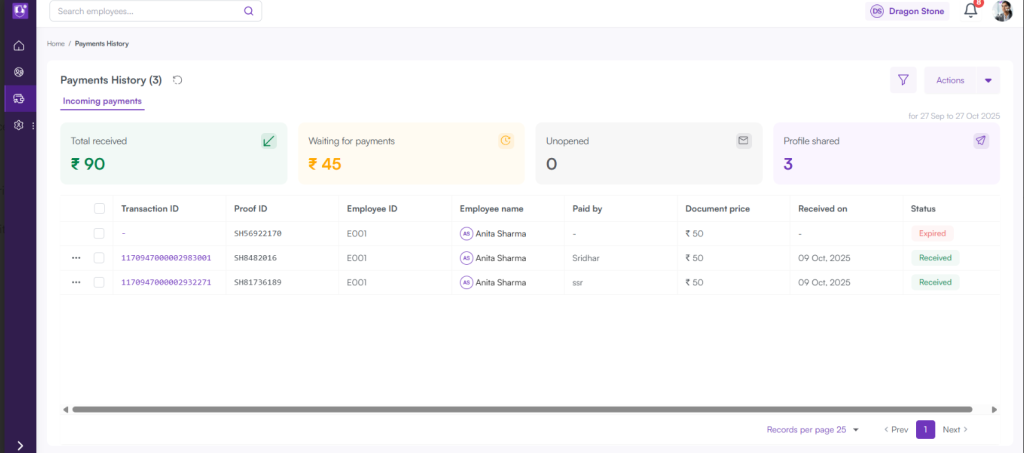 Lystproof: Track Activity and Examine Trails